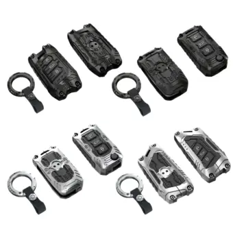 Premium Zinc Alloy Key Fob Cover | Durable, Stylish Protection for Volkswagen & Skoda