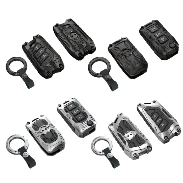 Premium Zinc Alloy Key Fob Cover | Durable, Stylish Protection for Volkswagen & Skoda - Image 1