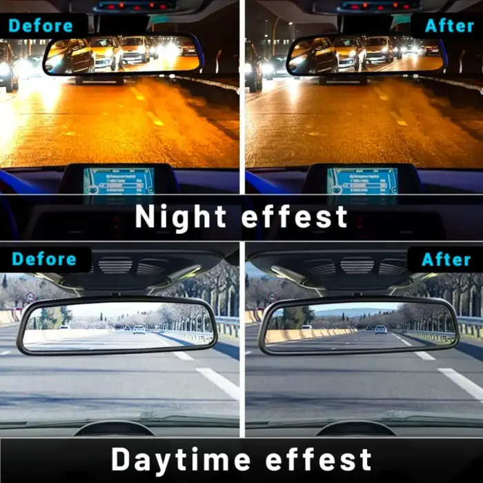 Anti-Glare IRVM Rear View Mirror Reverse Camera Kit - Image 4