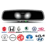 Auto Dimming IRVM Mirror - Electronic Dimming, Electrochromatic, DIY Installation, Universal Fit for Safer Night Driving