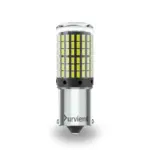 Super Bright BA15S 1156 LED Bulb for Car P21W Reverse Light Backup Lamp - Single (1x) LED (White)