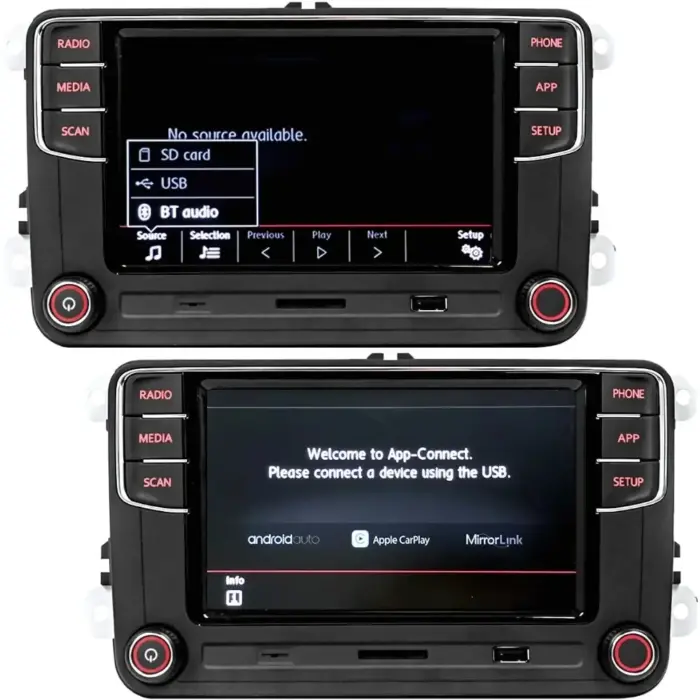 MIB RCD360 Pro Radio with Android Auto & CarPlay - Compatible with Volkswagen Polo, Jetta, Skoda Octavia, Fabia - Image 7