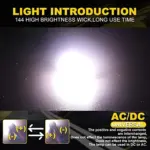 Super Bright BA15S 1156 LED Bulb for Car P21W Reverse Light Backup Lamp - Single (1x) LED (White) - Image 5