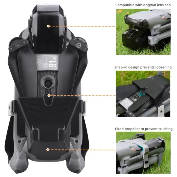 Propeller Holder for DJI Air 3 Air 3S with Fuselage & Sensor Protection - Image 3