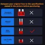 Mini Fuse ATM APM Fuse Kit - Fuses for European Cars (5A to 30A) - Image 3