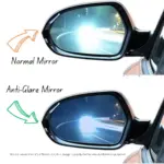 Anti-Glare Rear View Mirror ORVM Wide-Angle Heated Mirror Lens - For Volkswagen, Skoda, Honda, Toyota & More - Image 2