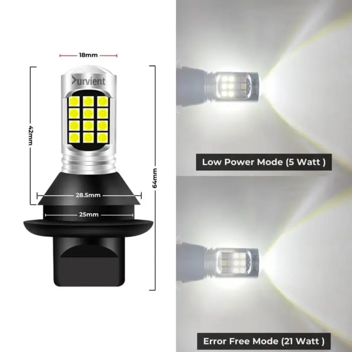 Canbus Error-Free White DRL LED for Daytime Running Lights – Build to Order (Only DRL, 🚫 No Indicator) - Image 4