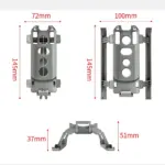 Compact and Folding DJI Air 3 & Air 3S Landing Gear Leg Extension 21mm Higher for Safe Take-Offs/Landings - Image 7