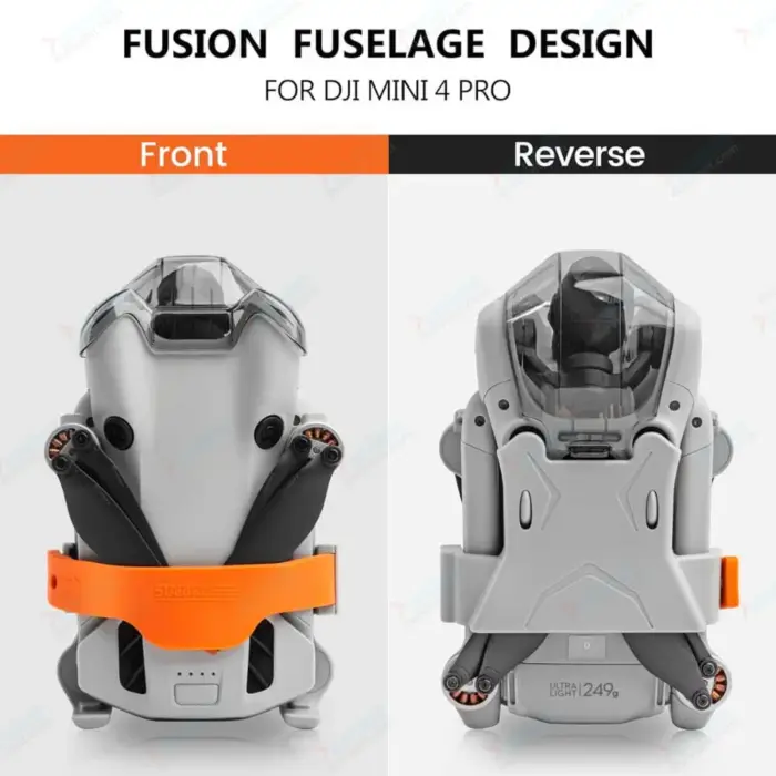 Propeller Holder for DJI Mini 4 Pro – Sensor Protection, Adjustable Silicone Strap, and Quick-Release Design - Image 4