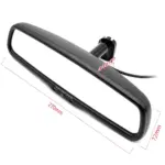 Auto Dimming IRVM Mirror - Electronic Dimming, Electrochromatic, DIY Installation, Universal Fit for Safer Night Driving - Image 8