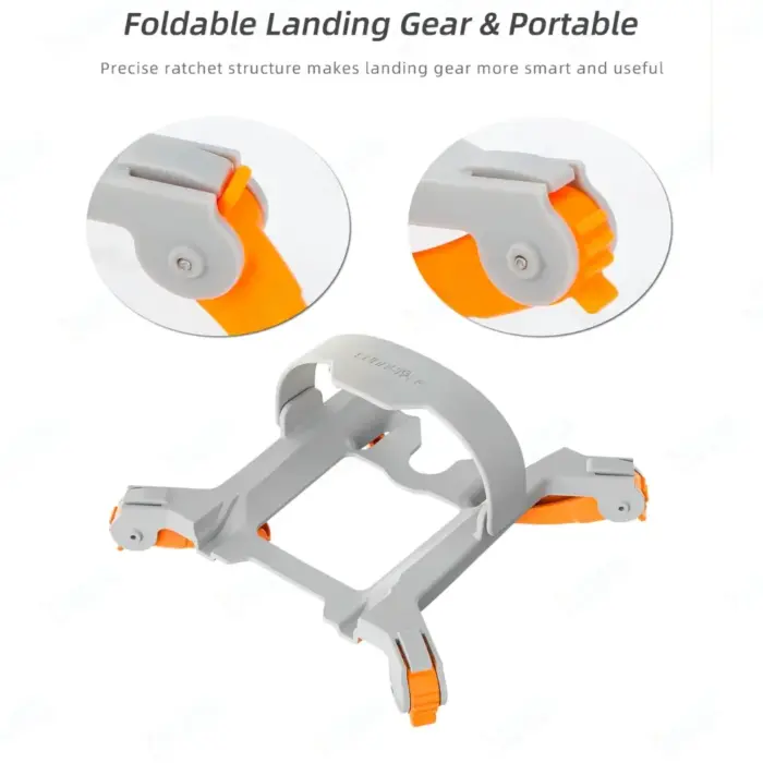 Foldable Spider Landing Gear for DJI Mini 4 Pro: Take Off & Land Anywhere with Confidence - Image 4
