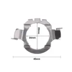 H7 LED Bracket Bulb Adapter for Volkswagen, Skoda, Mercedes, Audi, BMW - Image 4