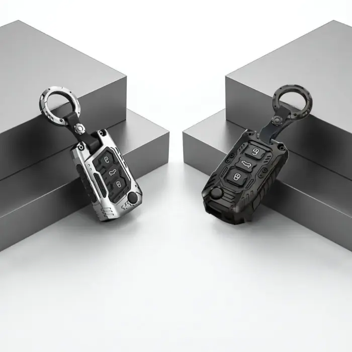 Premium Zinc Alloy Key Fob Cover | Durable, Stylish Protection for Volkswagen & Skoda - Image 3