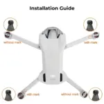 Polycarbonate Replacement DJI Mini 3 Propeller Blades - High-Performance Blades with Orange Tips - Image 5