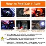 Micro Fuse APS LP Low Profile Fuse Kit – Compact Blade Fuses for Cars, Trucks, and Marine Applications - Image 5