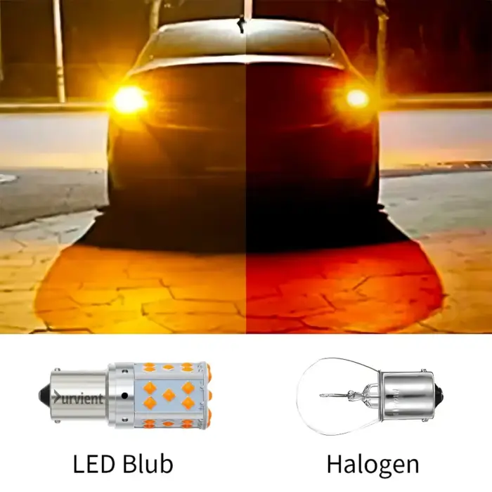 Bright 35 LED Cross Pin BAU15S PY21W LED Turn Signal Canbus Error-Free, No Hyperflash - Image 5