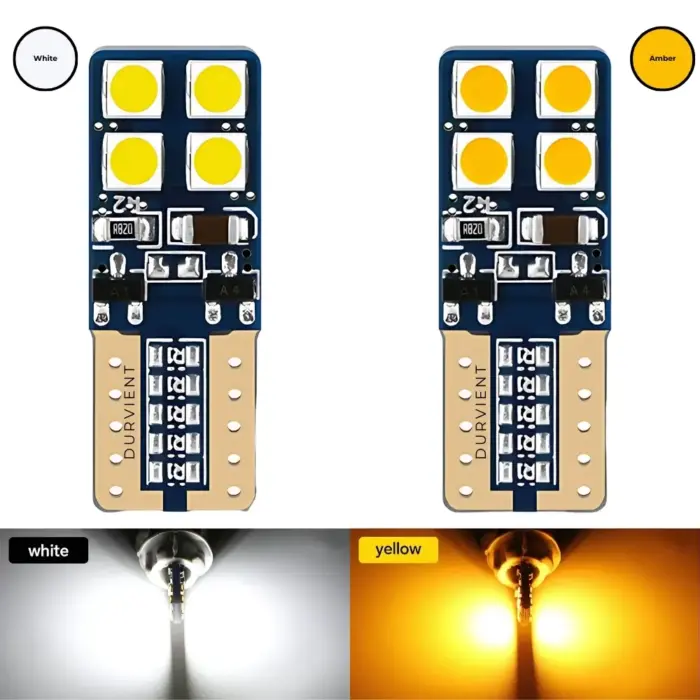 Bright Miniature Design W5W W10W T10 Flicker Error-Free Canbus LED Bulb for Indicators and Lighting - Image 5