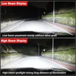 130 Watt LED Headlight Fog Lamp with Canbus Error-Free Driver for Cars - Image 6