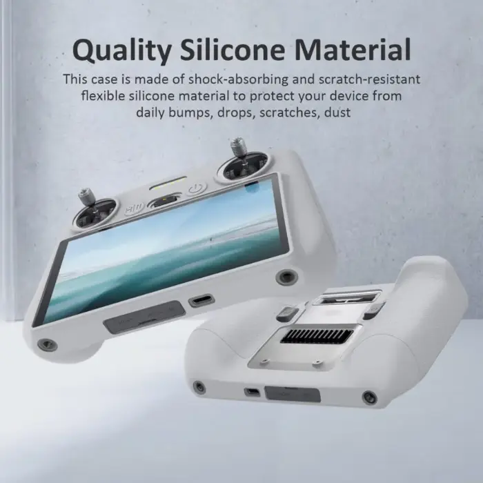Washable Soft Silicone Cover for DJI RC1 Remote Controller - Compatible with DJI Air 2S, Mini 3, Mini 3 Pro - Image 4