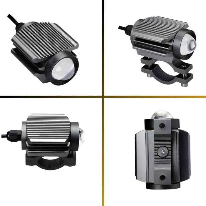 Dual-Color Spotlight Waterproof Auxiliary Light for Cars, Motorbikes, ATVs, and 4x4s - High-Performance Spotlight - Image 5