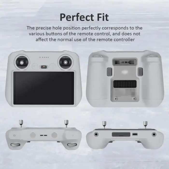 Washable Soft Silicone Cover for DJI RC1 Remote Controller - Compatible with DJI Air 2S, Mini 3, Mini 3 Pro - Image 5