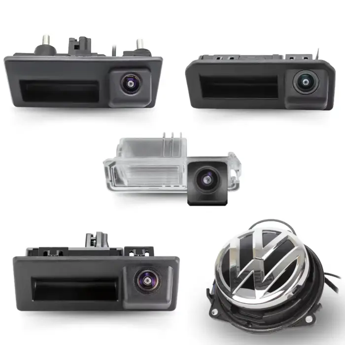 Reverse Backup Camera for Volkswagen, Skoda, Audi Cars - CVBS 720p, Waterproof - Image 1