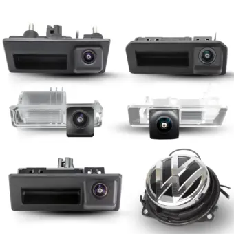 Reverse Backup Camera for Volkswagen, Skoda, Audi Cars - CVBS 720p, Waterproof