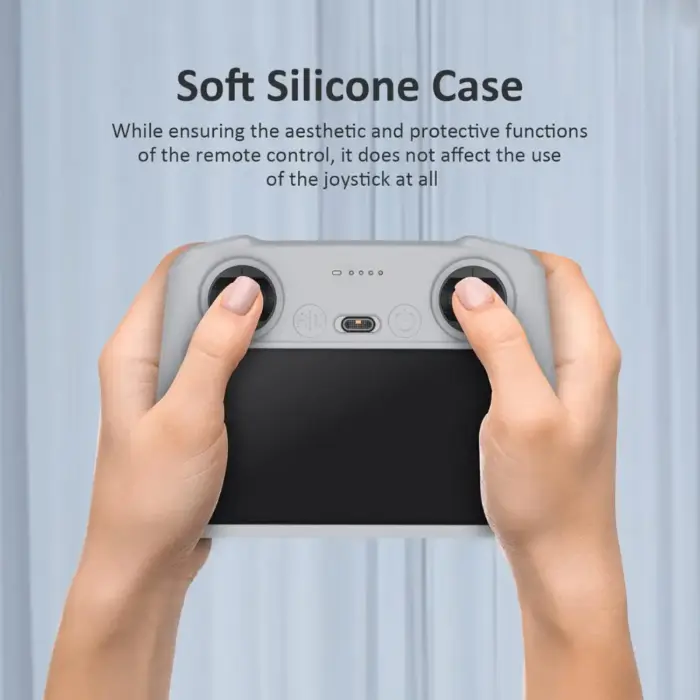 Washable Soft Silicone Cover for DJI RC1 Remote Controller - Compatible with DJI Air 2S, Mini 3, Mini 3 Pro - Image 6