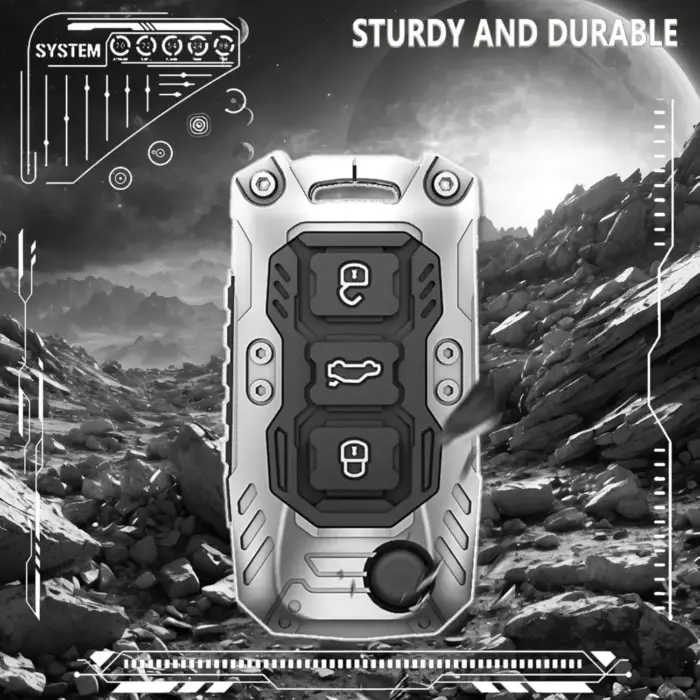 Premium Zinc Alloy Key Fob Cover | Durable, Stylish Protection for Volkswagen & Skoda - Image 4