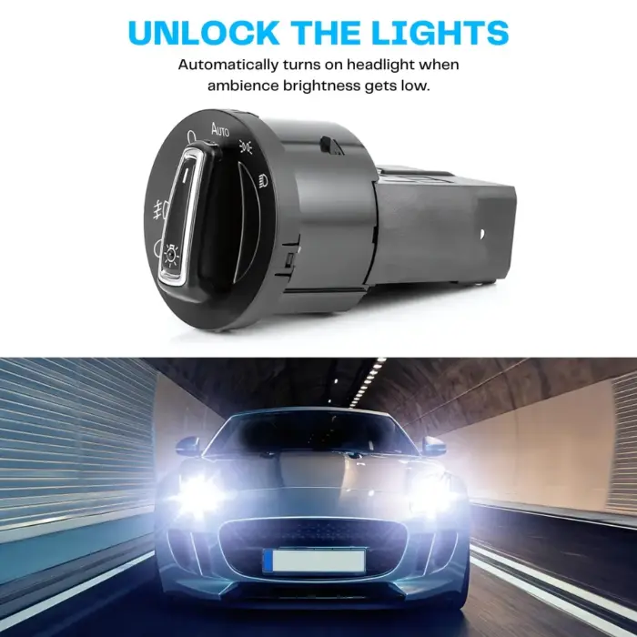 Plug and Play Automatic Headlight Switch For VW Polo, Vento, Ameo, Skoda Rapid & More - Image 2