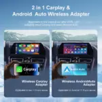 2 in 1 supports both android auto and carplay