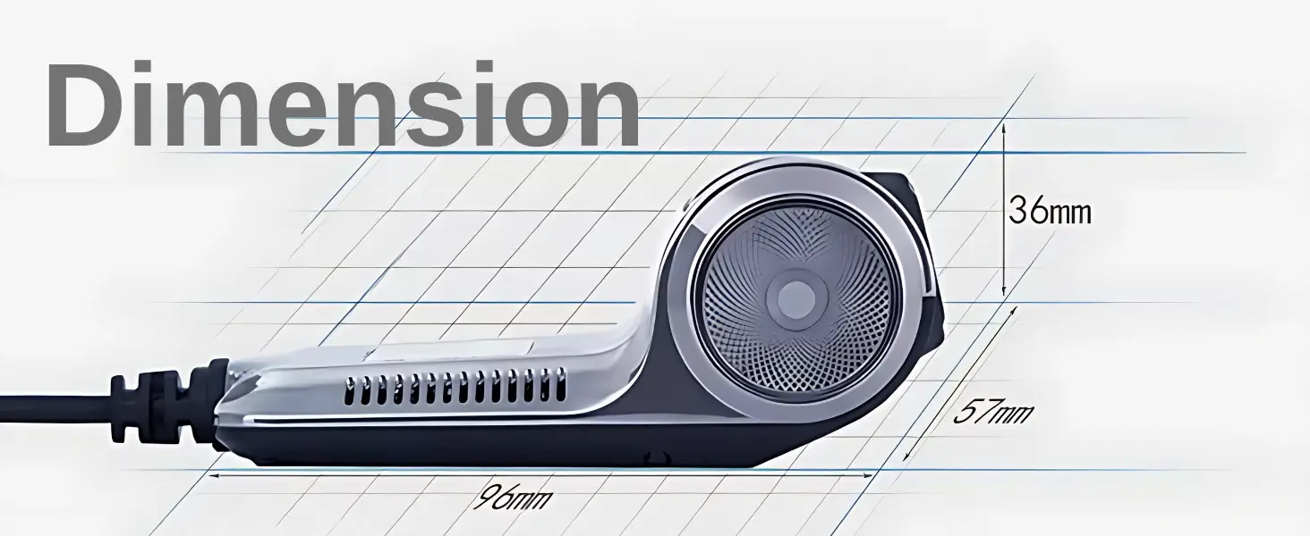 Dashcam dimension