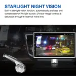 Startlight night vision for better night view recording