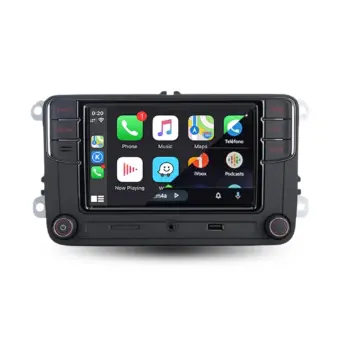 OEM RCD340 Stereo Radio with Wired Android Auto CarPlay - Compatible with Volkswagen Polo, Jetta, Vento, Ameo