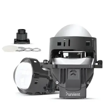 E300 3-Inch Bi-LED Projector Headlight with Laser, 80W, RHD, Universal Retrofit
