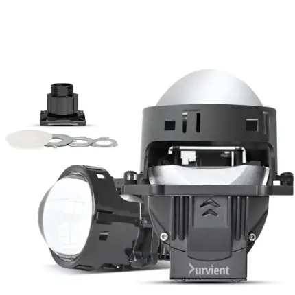 E300 3 inch bi led Headlight Projector White 6000K 80W with Lazer spot