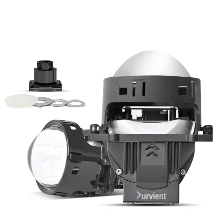 E300 3 inch bi led Headlight Projector White 6000K 80W with Lazer spot