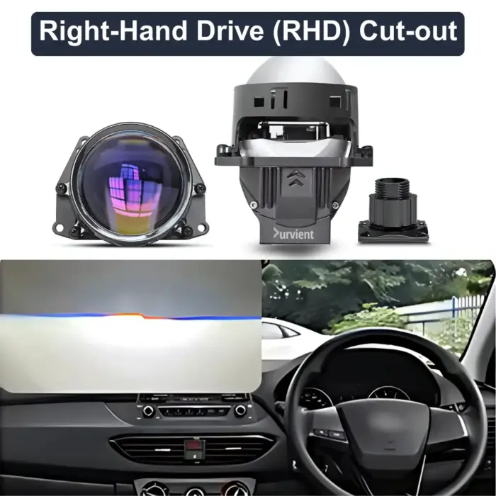 RHD Indian road compliant right hand drive cut-out