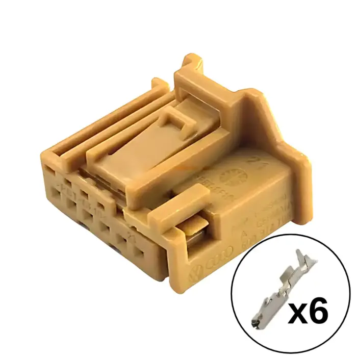part no. 6Q0972706 6Q0 972 706 A 6 pin vag connecto vwag skoda audi
