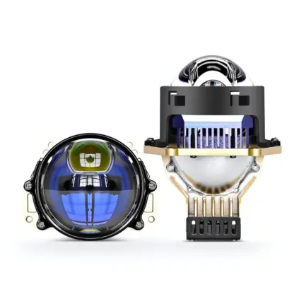 s75 3 inch bracket mount projector bi led laser headlight lens