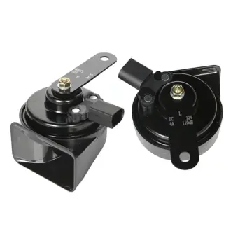 OEM Dual Tone Horn for VAG Cars - High & Low Tone Compatible with Audi, Volkswagen, Skoda