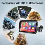 Compatible with wide range of motorcycles
