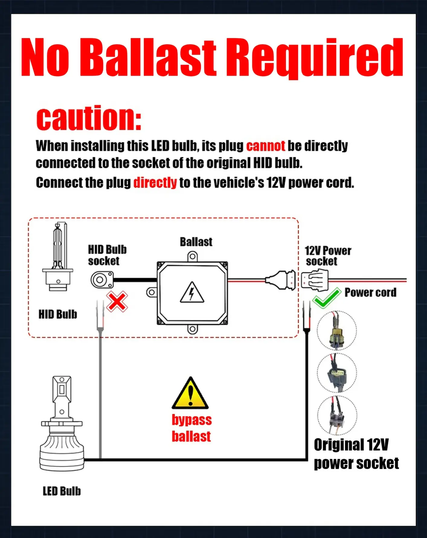 Warning on Ballast Not Required