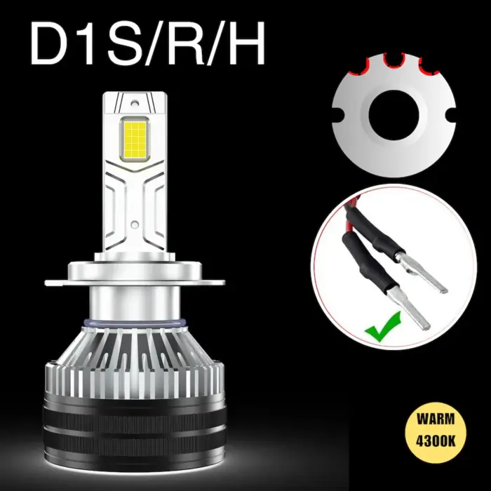 R2 D-Series D1S D1R D1H headlight foglight led