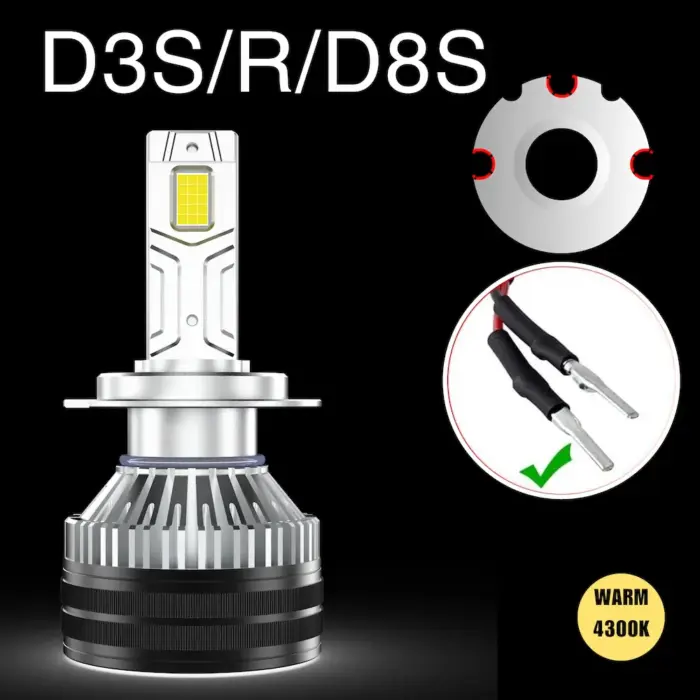 R2 D-Series D3S D8S D3R headlight foglight led