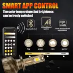 Smart App controlled bluetooth controled LED