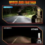 Wide and farther coverage