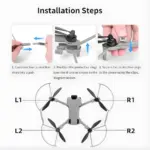 how to install dji mini 5 pro propeller guard