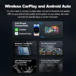 wireless Android Auto Apple CarPlay bluetooth