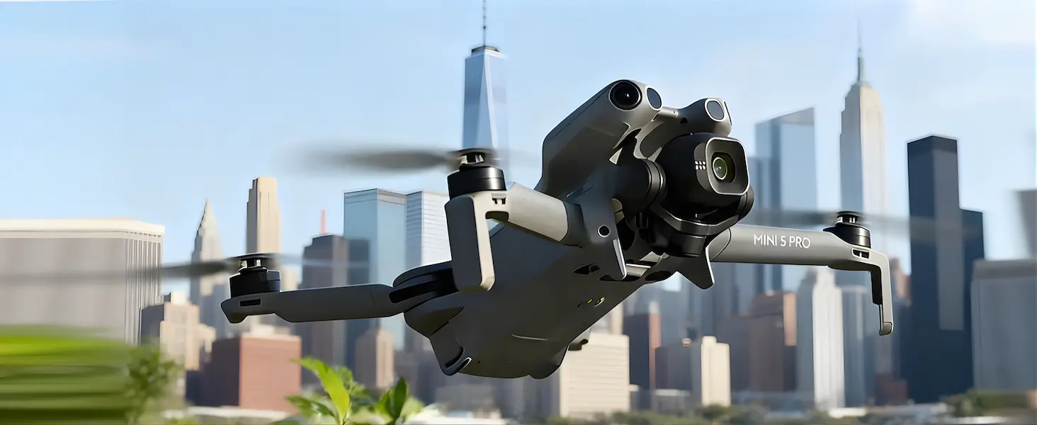 DJI Mini 5 Pro Propeller Blades - 4 Pcs 6028F Quick-Release Low-Noise Replacement Blades 5 A+5 DJI Mini 5 Pro drone propeller blades